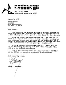 Tape Archival Storage and Basic Maintenance